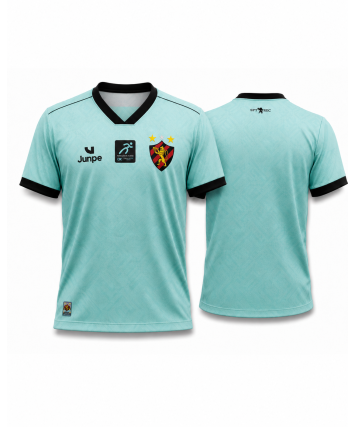 CAMISA DE JOGO GOLEIRO SPORT AZUL TURQUESA FUTSAL